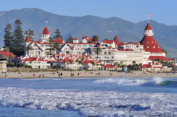 Una vista de Coronado Beach. Foto: Brett Shoaf, Artistic Visuals 