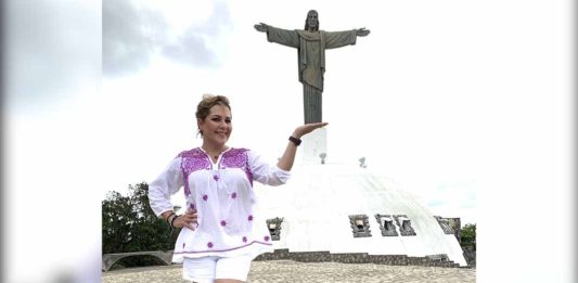 Ana María Canseco en la Montaña Isabel de Torres